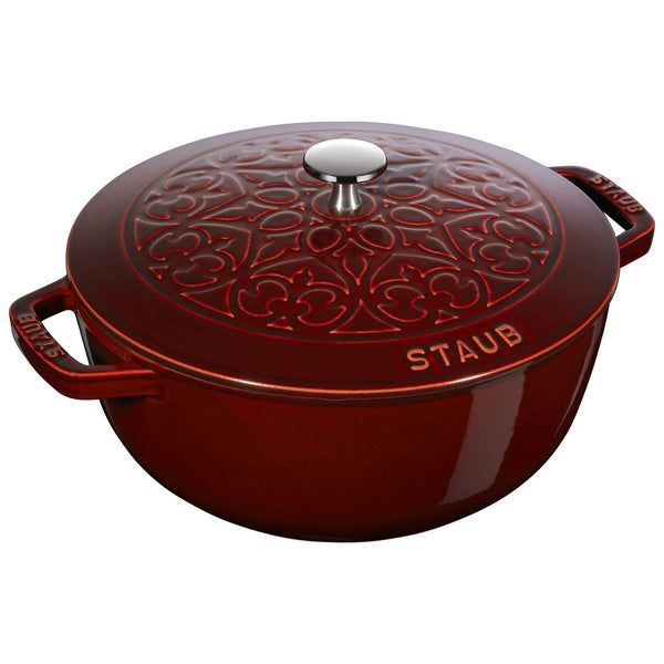 Tenxhere Staub La cocotte Lilly 24 cm e kuqe