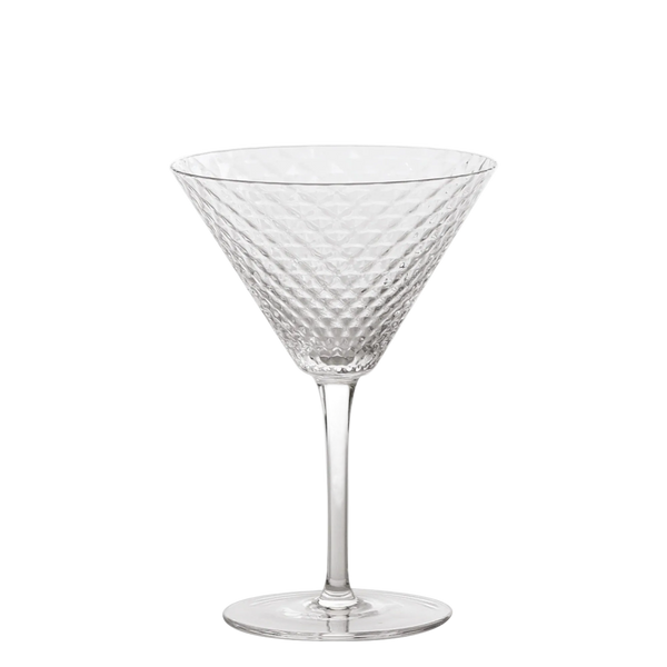Veneziano Mixology goblet martini clear