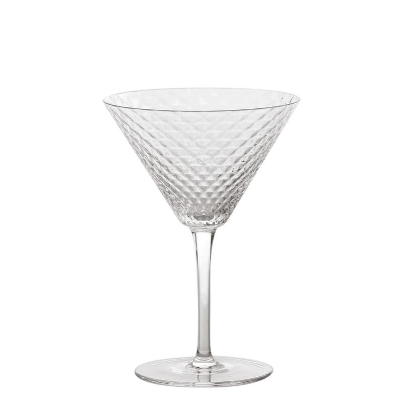 Veneziano Mixology goblet martini clear