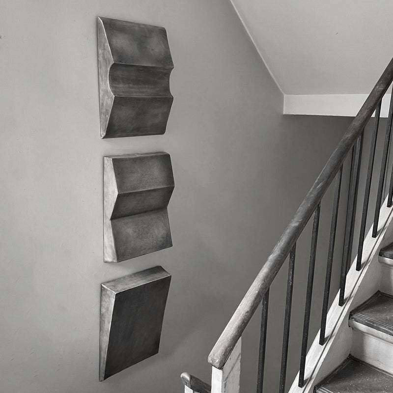 Sculpt Wall Art Triangle Mini Dark Grey