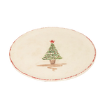 Natale large plate Ø 33 ceramic