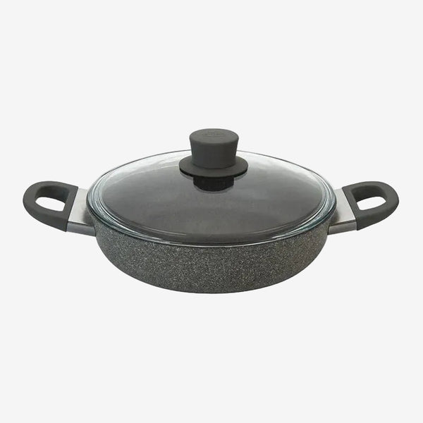Tigan Ballarini Murano 28 cm 2 doreza me kapak gri
