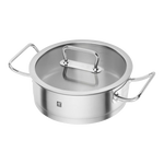 Tigan Zwilling Pro 24cm 2 doreza me kapak inox 4009839530449