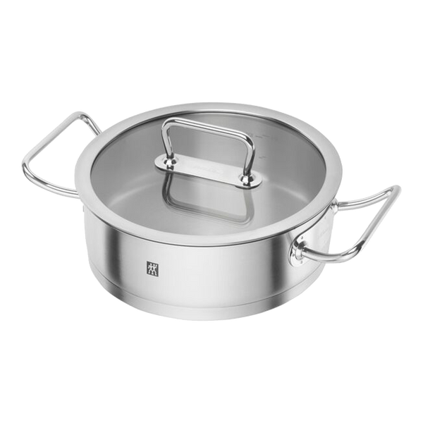 Tigan Zwilling Pro 24cm 2 doreza me kapak inox 4009839530449