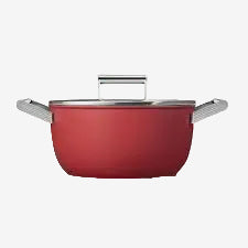 Tenxhere Smeg 50` stile Ø 24 e kuqe Smeg Spa