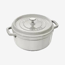 Tenxhere Staub La cocotte 24 cm me kapak e bardhe