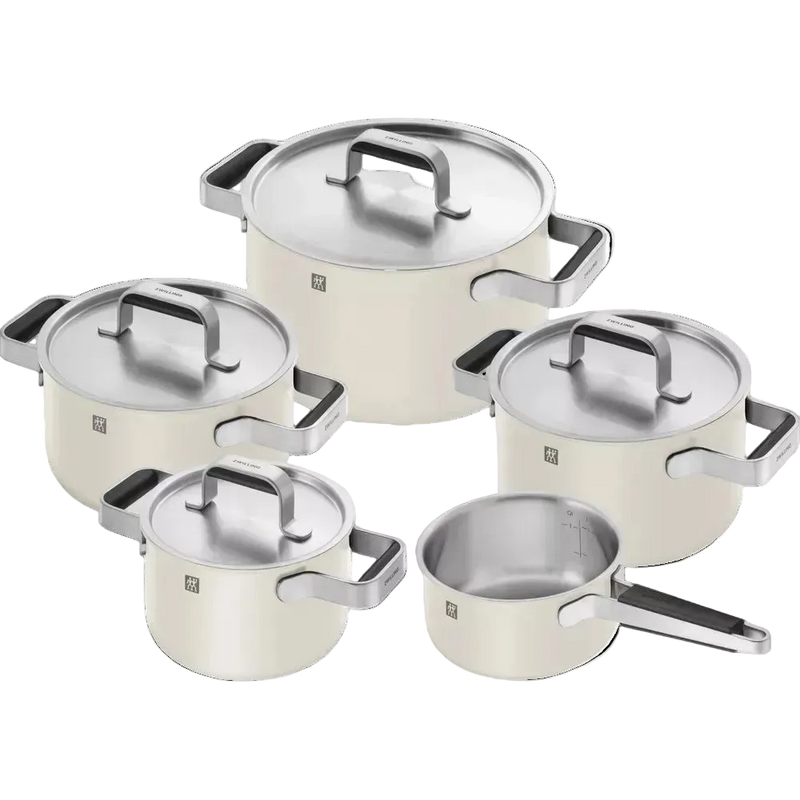 Set tenxheresh Zwilling Pure 5 pcs e bardhe Zwilling Ballarini Italia S.R.L