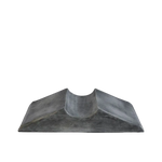 Sculpt Wall Art Wave Mini Dark Grey 101 Copenhagen ApS