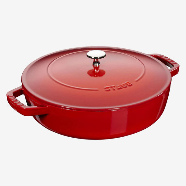 Tenxhere Staub 28 cm me kapak e kuqe